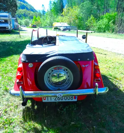 Morgan 4/4 Competition Ford 1600 GT — Roadster britannique rétro, 42'630 km d'histoire — cruscotto