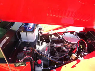 Morgan 4/4 Competition Ford 1600 GT — Roadster britannique rétro, 42'630 km d'histoire — Miniatura 11