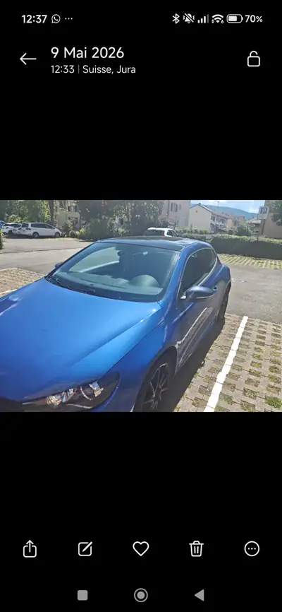 VW Scirocco 2.0 TSI R — Coupé sportif 340 ch, Stage 1 homologué — vista esterna