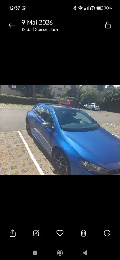 VW Scirocco 2.0 TSI R — Coupé sportif 340 ch, Stage 1 homologué — fianco