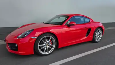 Porsche Cayman 3.4 S — Coupé sportif 325 ch, seulement 28000 km — fianco