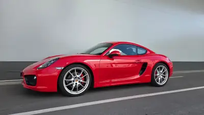 Porsche Cayman 3.4 S — Coupé sportif 325 ch, seulement 28000 km — vista posteriore
