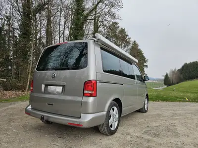 VW T5 2.0 TDI 140 Comfortline DSG California — Aménagé premium, 89 200 km, sans sinistre — Heckansicht