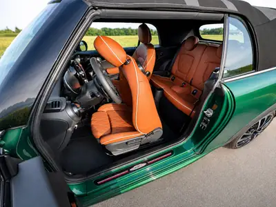 MINI Cabrio 2.0i John Cooper Works — Cabriolet sportif 231 ch, état impeccable — Miniatura 9