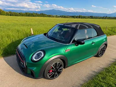 MINI Cabrio 2.0i John Cooper Works — Cabriolet sportif 231 ch, état impeccable — Miniatura 11