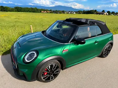 MINI Cabrio 2.0i John Cooper Works — Cabriolet sportif 231 ch, état impeccable — Miniatura 10