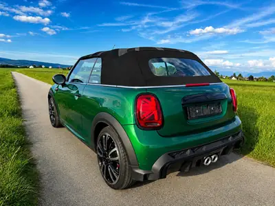 MINI Cabrio 2.0i John Cooper Works — Cabriolet sportif 231 ch, état impeccable — Miniatura 13