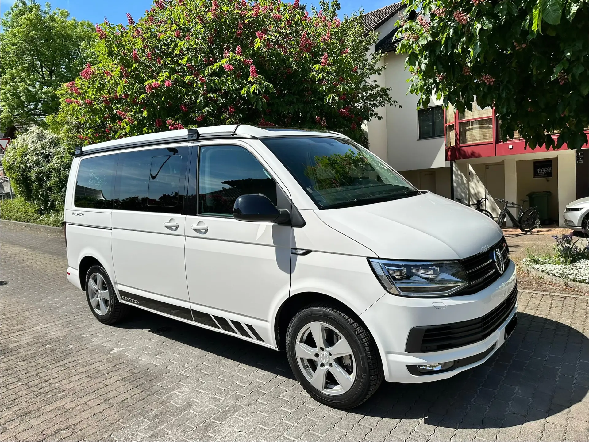 VW T6 2.0 TDI 204 Beach Edition — Camping-car performant, sans sinistre — vista esterna