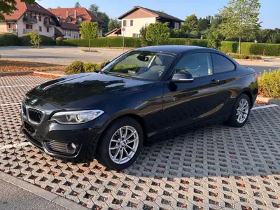 BMW 218 Coupé 136 ch — Design sportif, motorisation efficace, sans sinistre — fianco