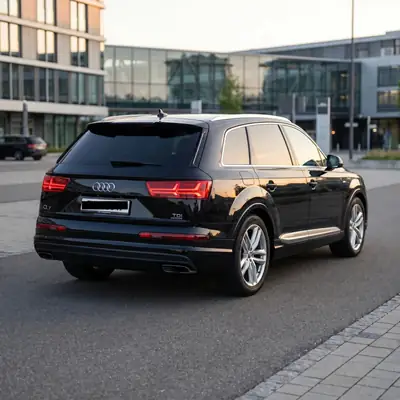 Audi Q7 3.0 V6 TDI 272 quattro — SUV 7 places premium, 120'000 km, sans sinistre — Seitenansicht