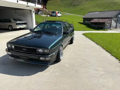 Audi Coupé Quattro 10V Turbo Urquattro 1987 — Légende sportive allemande, 200 ch authentiques — arrière