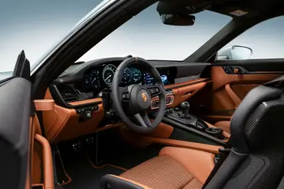 Porsche 911 S/T Heritage 2024 — Coupé sportif légendaire, 1350 km, Shore Blue — Miniatura 7