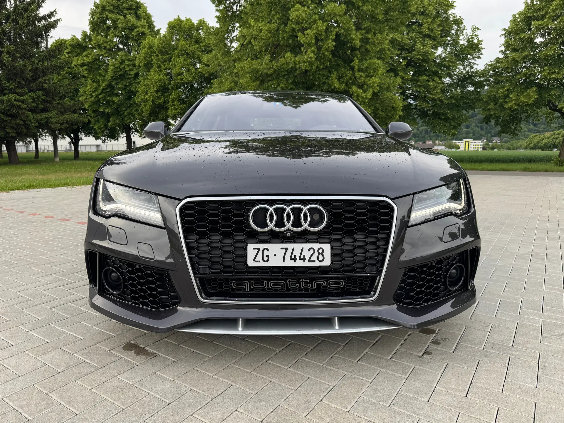 Audi RS7 — Berline de prestige 4.0L V8, 560 ch et transmission intégrale — vue extérieure