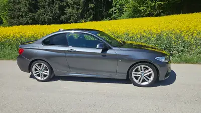 BMW 220d Coupé — M-Paket sportif, diesel efficace et sans sinistre — arrière