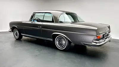 Mercedes-Benz 280 SE Coupé 1970 — Légende S-Klasse, 200 ch, histoire garantie — Miniature 10