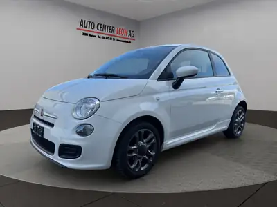 Fiat 500C 1.2 S Dualogic — Cabriolet rétro, climatisé et sans accident — side view