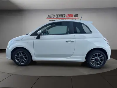 Fiat 500C 1.2 S Dualogic — Cabriolet rétro, climatisé et sans accident — rear view