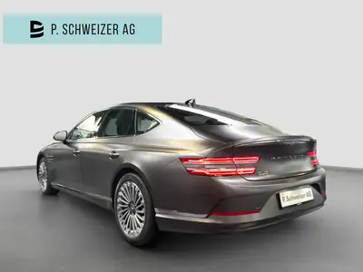 Genesis G80 Electrified Luxury — Berline électrique premium, 65 400 km, garantie constructeur — Heckansicht