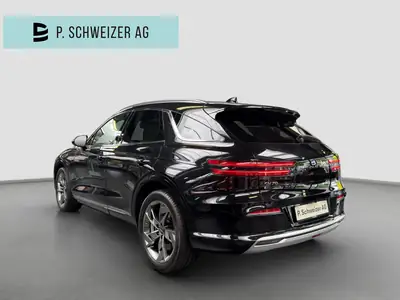 Genesis GV70 Electrified Sport — SUV électrique 490 ch, garantie 5 ans incluse — Heckansicht
