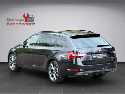 Škoda Superb Combi 2.0 TDi SportLine+ 4x4 — Monospace diesel robuste, 126 000 km, traction intégrale — interior