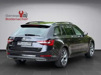 Škoda Superb Combi 2.0 TDi SportLine+ 4x4 — Monospace diesel robuste, 126 000 km, traction intégrale — dashboard