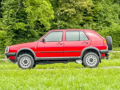 VW Golf 1.8 Syncro Country 1990 — Restauration complète 2024, état usine — arrière