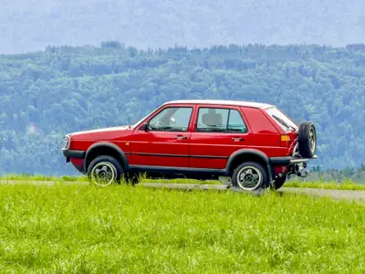 VW Golf 1.8 Syncro Country 1990 — Restauration complète 2024, état usine — côté