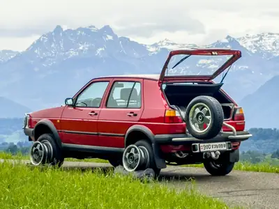 VW Golf 1.8 Syncro Country 1990 — Restauration complète 2024, état usine — Miniature 14