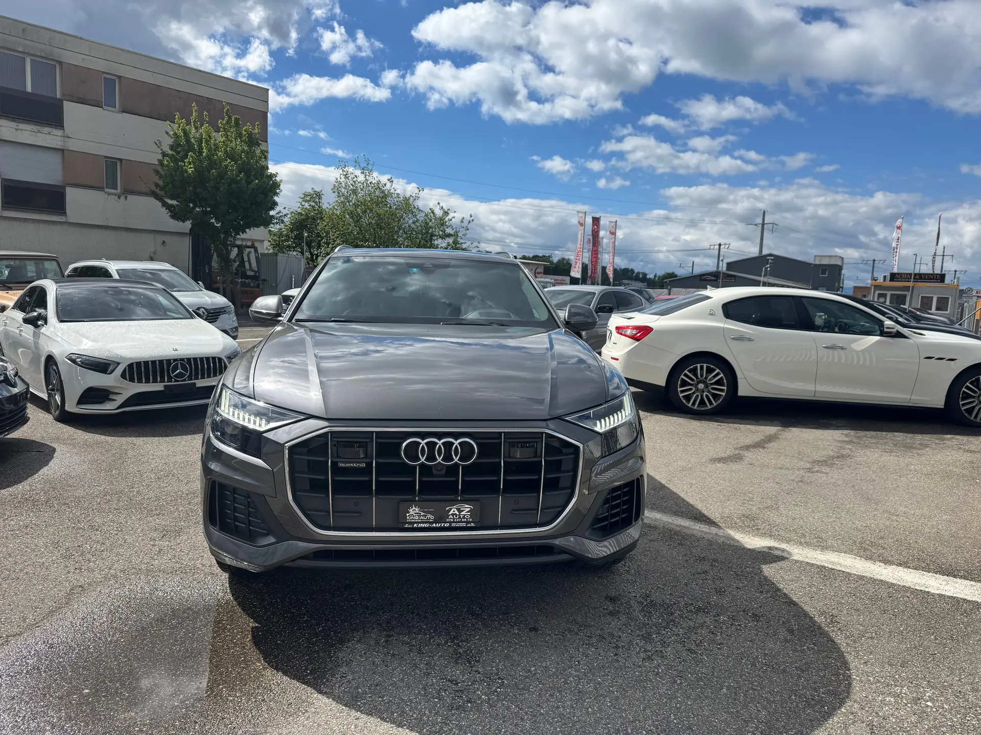 Audi Q8 50 TDI S-Line — SUV prestige diesel, 286 ch, garantie 2 ans — vista esterna