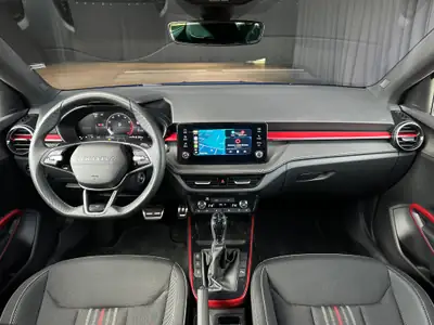 Skoda Fabia 1.0 TSI Monte Carlo DSG — Citadine dynamique, garantie 5 ans, très peu roulée — Thumbnail 15
