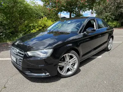Audi A3 Limousine 1.4 TFSI Ambition — Berline compacte fiable, 64'000 km, garantie 12 mois — vue extérieure