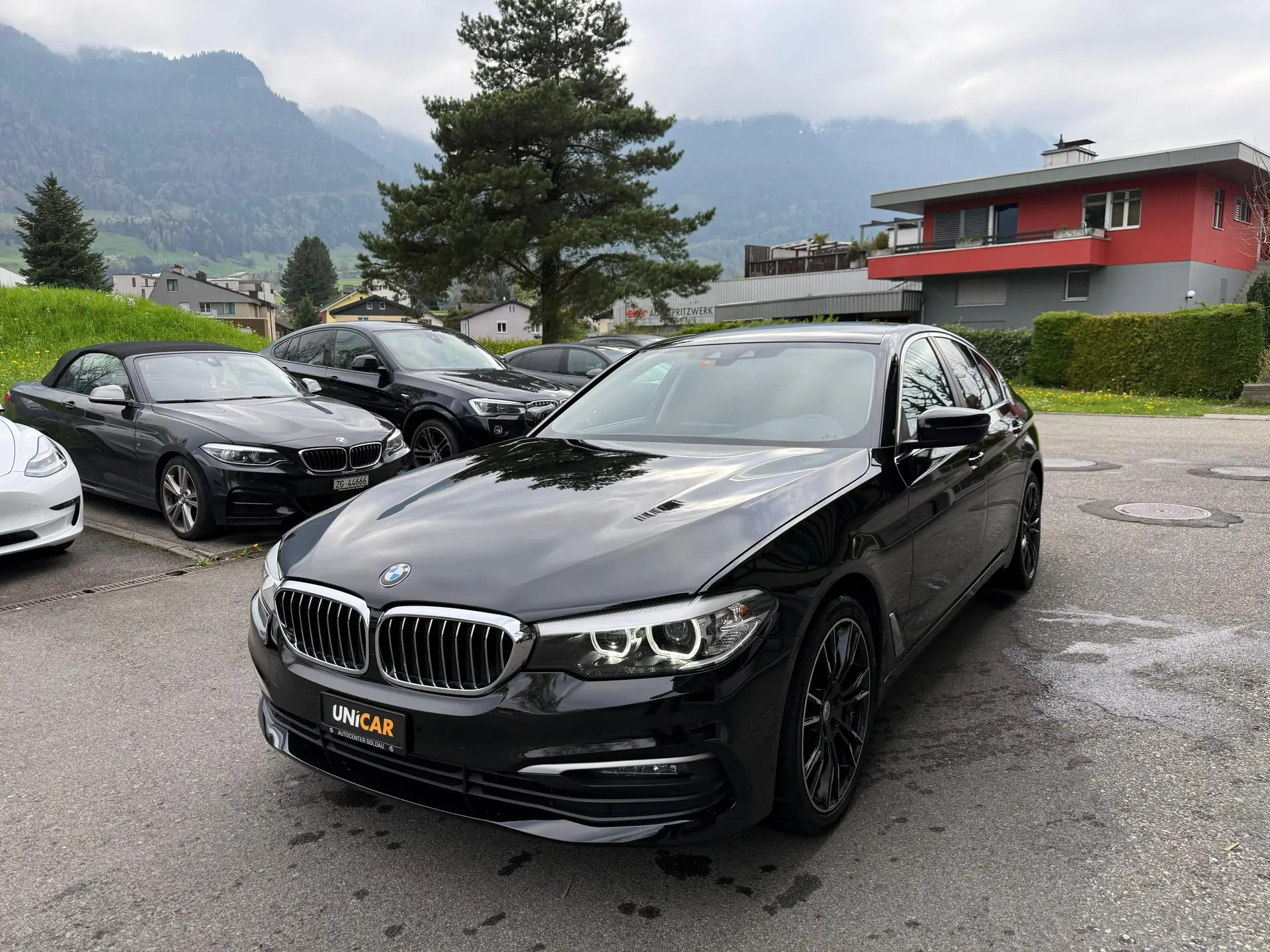 BMW 520 Diesel 2019 — Berline élégante, boîte auto, sans sinistre — vue extérieure