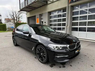 BMW 520 Diesel 2019 — Berline élégante, boîte auto, sans sinistre — côté