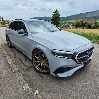 Mercedes-Benz E 450 d AMG Line 4Matic — Break diesel hybride, faible kilométrage — Außenansicht