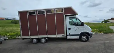 Renault Master 2.8 dTi — Utilitaire robuste pour transport chevaux, 120'000 km — fianco