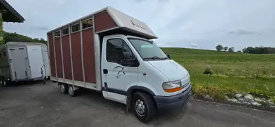 Renault Master 2.8 dTi — Utilitaire robuste pour transport chevaux, 120'000 km — vista posteriore