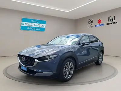 Mazda CX-30 2.0 180 Revolution AWD — Compact SUV performant, traction intégrale, faible kilométrage — exterior view