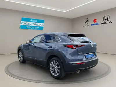 Mazda CX-30 2.0 180 Revolution AWD — Compact SUV performant, traction intégrale, faible kilométrage — dashboard