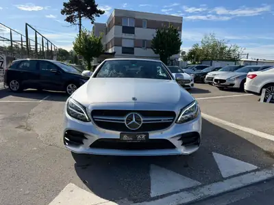 Mercedes-Benz C 200 AMG Line Cabriolet — Décapotable élégante, hybride léger, 115'000 km — exterior view