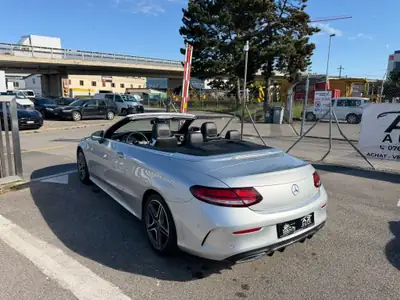 Mercedes-Benz C 200 AMG Line Cabriolet — Décapotable élégante, hybride léger, 115'000 km — dashboard