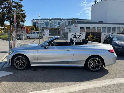 Mercedes-Benz C 200 AMG Line Cabriolet — Décapotable élégante, hybride léger, 115'000 km — interior