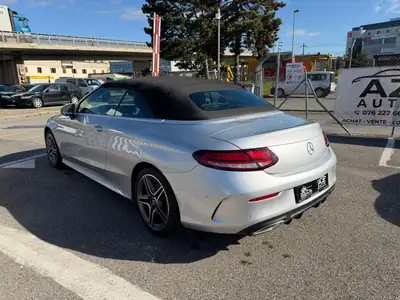 Mercedes-Benz C 200 AMG Line Cabriolet — Décapotable élégante, hybride léger, 115'000 km — Thumbnail 9