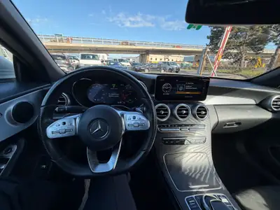 Mercedes-Benz C 200 AMG Line Cabriolet — Décapotable élégante, hybride léger, 115'000 km — Thumbnail 22