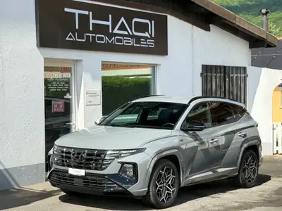 Hyundai Tucson 1.6 TGDI 48V N Line — SUV hybride léger, toit ouvrant, 62 500 km — Thumbnail 7