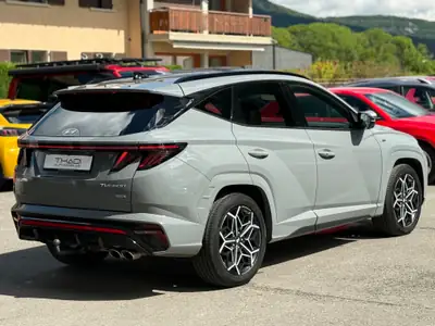 Hyundai Tucson 1.6 TGDI 48V N Line — SUV hybride léger, toit ouvrant, 62 500 km — Thumbnail 12