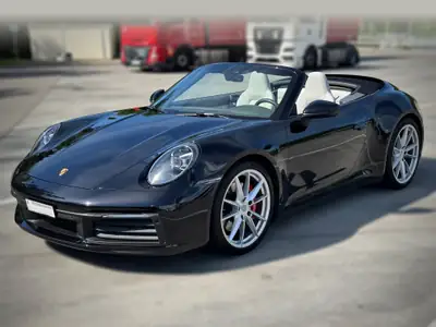 Porsche 911 4S Cabriolet — Sportive décapotable, 450 ch et seulement 44'000 km — fianco