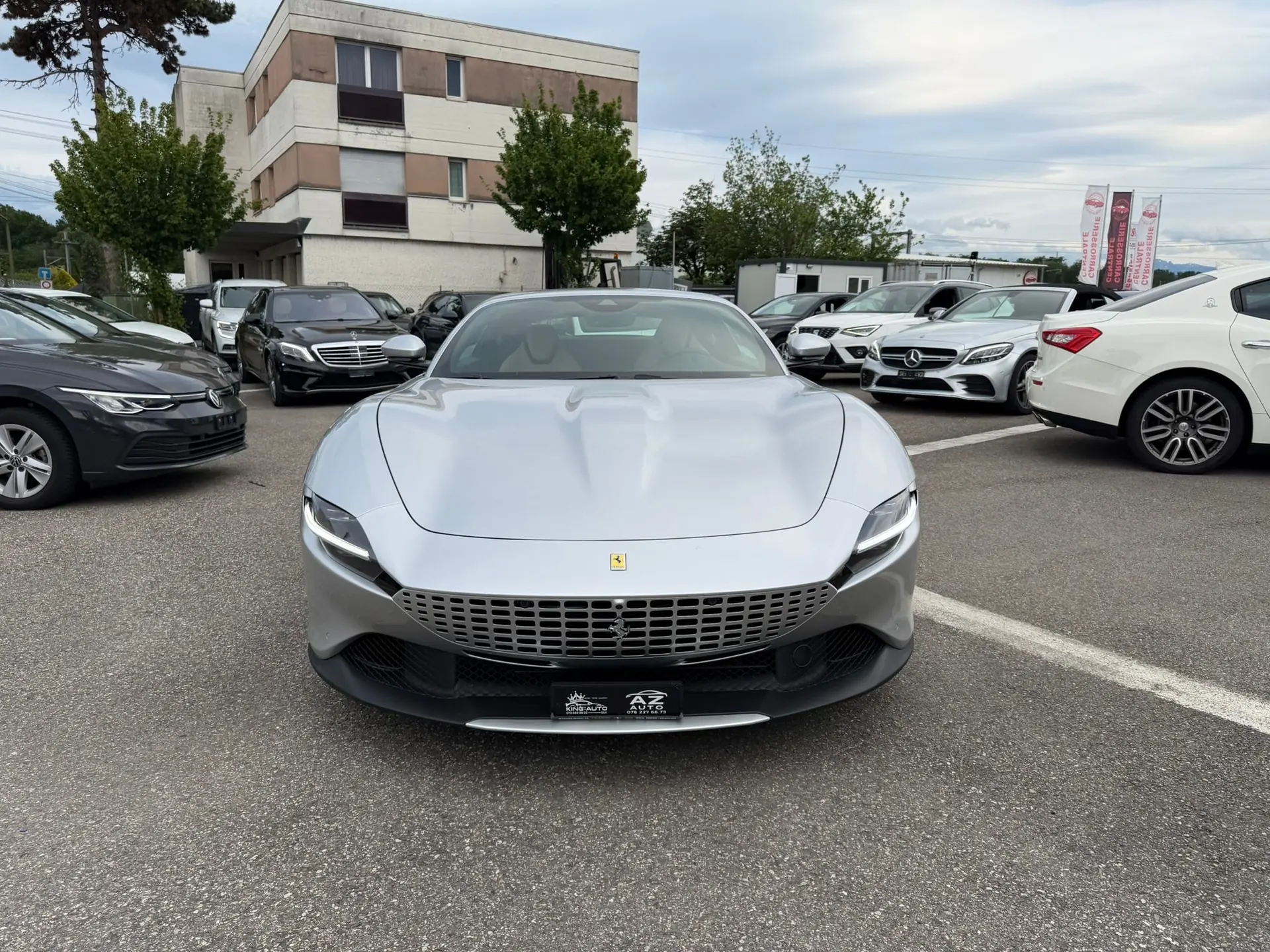 Ferrari Roma 3.9 V8 T — Coupé sportif 4 places, 620 ch, garantie Ferrari 2 ans — Außenansicht