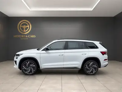 Skoda Kodiaq RS 4x4 2022 — SUV 7 places, moteur 245 ch, équipement premium — fianco