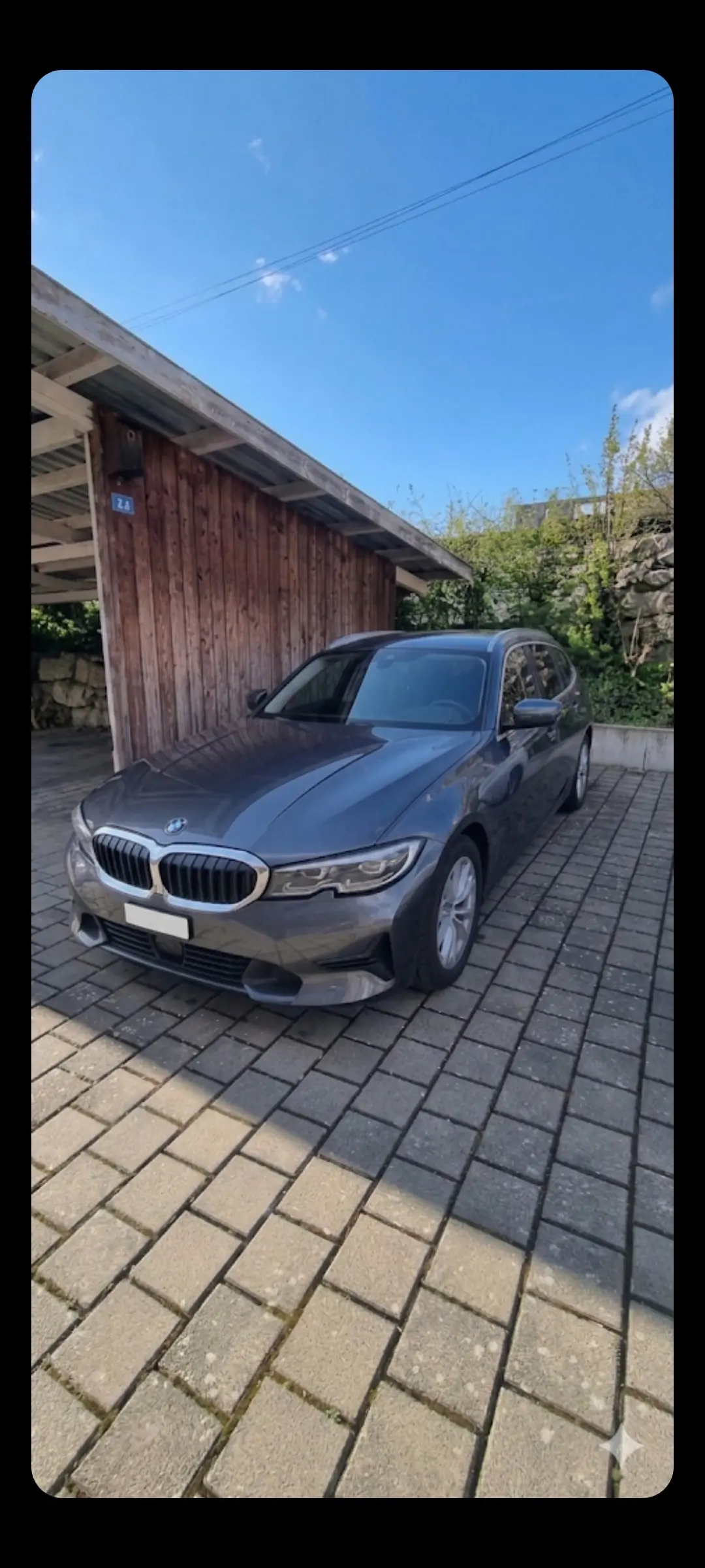 BMW 318d Touring — Berline familiale efficient, révision complète, freins neufs — vue extérieure