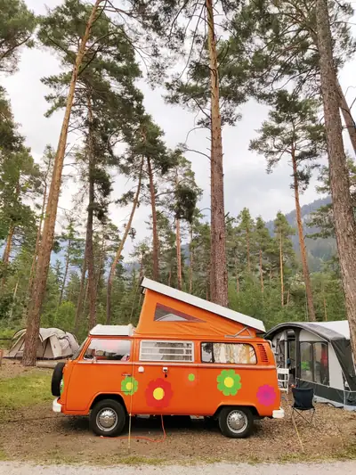 VW T2 Westfalia 1974 — L'icône du camping-car vintage, moteur essence fiable — Miniatur 11